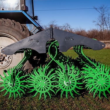 Борона ротационная мотыга Carbon М6000С (складная).  �5